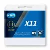 Cadena KMC X11 11v Plata/Negro
