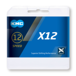 Cadena KMC X12 Gold 12v 126ESL