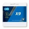 Cadena KMC X9 9v Gris