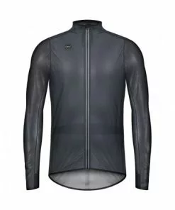 Chaqueta GOBIK Impermeable Ligero Pluvia True Black