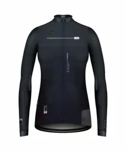 Vas Cycling Boutique Maillot GOBIK Manga Larga Cobble Mujer Dark Coal