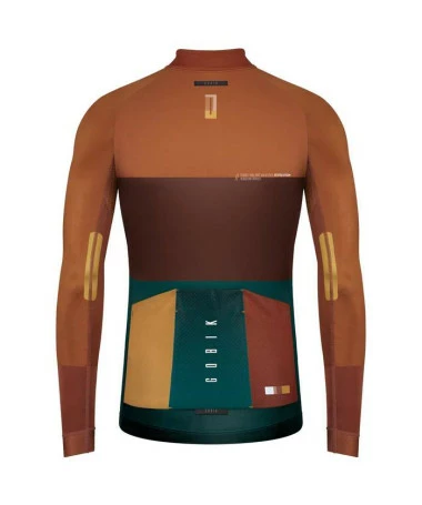 Maillot GOBIK Manga Larga Pacer Unisex Walnut 2 Maillot GOBIK Manga Larga Pacer Unisex Walnut - Imagen 2