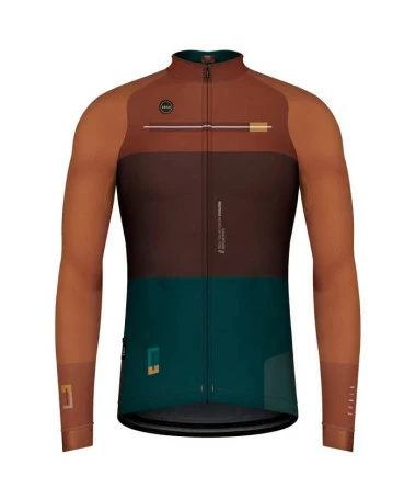 Maillot GOBIK Manga Larga Pacer Unisex Walnut 1 Maillot GOBIK Manga Larga Pacer Unisex Walnut