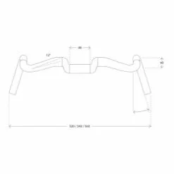 Manillar DEDA Gera 440mm 31,7 16º Carbono -Bicicletas Ventas manillar deda gera 440mm 317 16 carbono 2