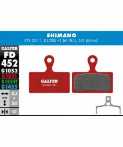 Pastillas GALFER FD452 Shimano XT/SLX